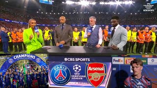 ARSENAL HEARTBREAKING ELIMINATION! 😭 PSG 1-1 PENALTY SHOOTOUT (4-4) | Thierry Henry's BRUTAL VERDICT