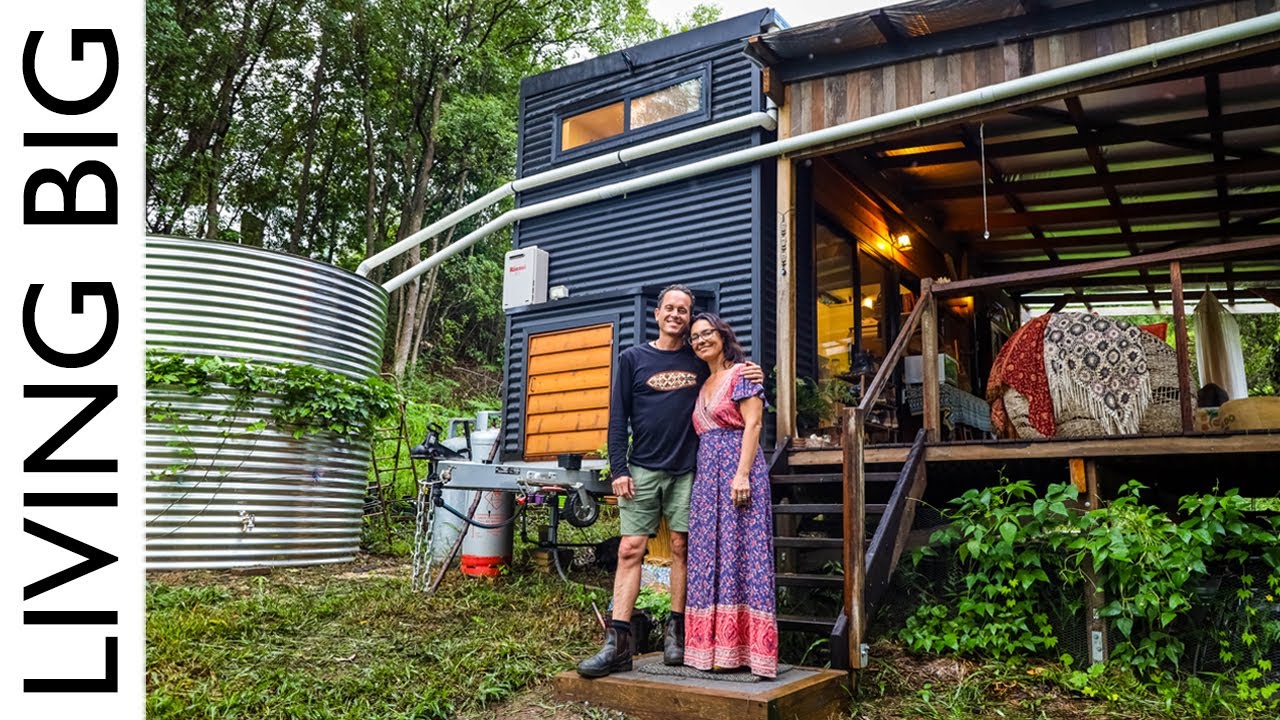 Off-Grid Tiny House & Stunning Syntropic Food Forest Gardens