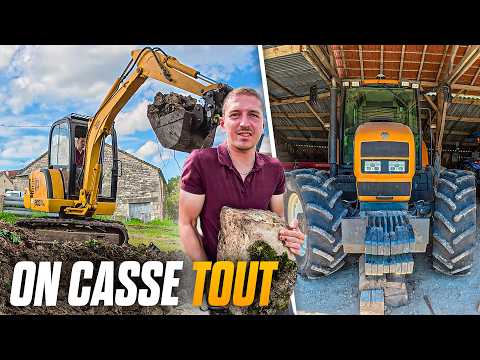 RETOUR A LA GRANGE AVEC DES PROBLEMES