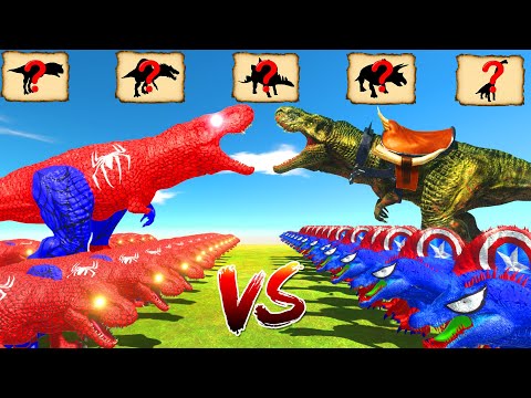 All Spiderman Dinosaurs Battle in Jurassic World Evolution🕷️ Jurassic World Rebirth | JinPato_TV