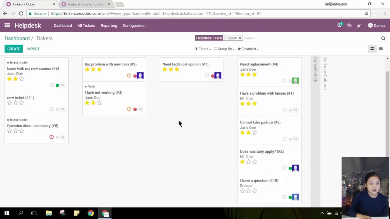 Drive Customer Satisfaction with Odoo Helpdesk | 15.11.2017

More information, please refer to https://www.odoo.com/page/helpdesk To schedule a demo, please refer to ...