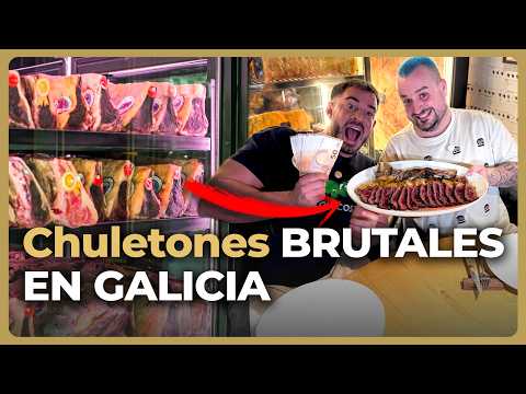 El TEMPLO de los CHULETONES en A CORUÑA: TODO es CARNE GALLEGA ft CHAMPI MUROS