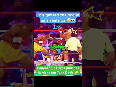 The hardest one punch knockout in boxing 😳 #boxing