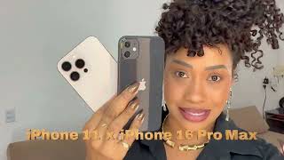 iPhone 11 x iPhone 16 Pro Max: Vale a pena trocar? COMPAREI TUDO! #iphone