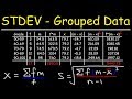 Calculating Standard Deviation Concepts