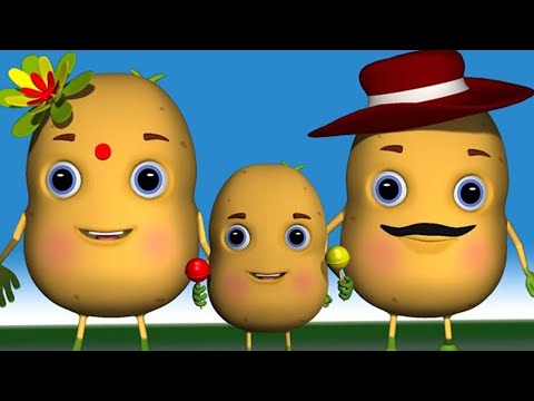 Aloo Kachaloo Beta Kahan Gaye The | Hindi Rhymes for Children | Infobells