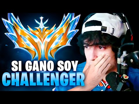 A UNA PARTIDA de CHALLENGER... ¡Si GANO SUBO!