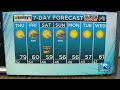 Weather Forecasting and Conditions