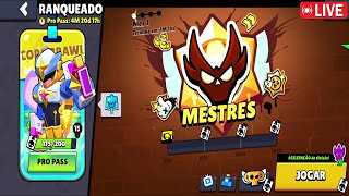 🔴 BRAWL STARS AO VIVO ➕ NOVA ATUALIZAÇÃO ➕ JOGANDO O NOVO RANQUEADO ATÉ ONDE DER COM OS INSCRITOS