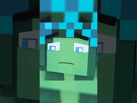 Can fat alex takes his revenge from muscular zombie #minecraft #shorts #viral