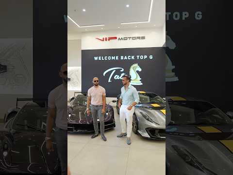 TOP G buying Pagani Huayra BC from VIP Motors in Dubai