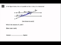 Transversals, Angles, and Equations