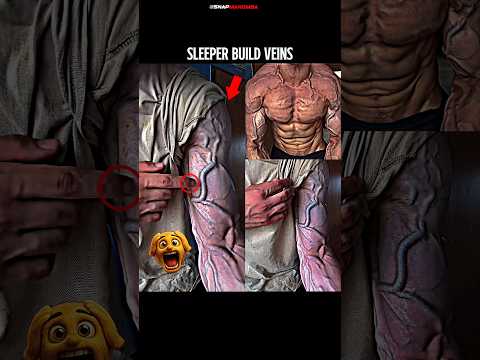 Bro Crazy Sleeper Veins 😨 #aliza