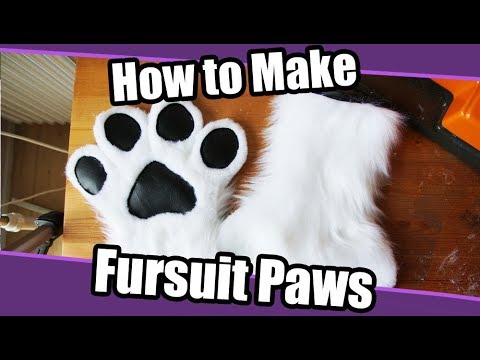 //Tutorial #5// Hand Paws for Fursuits & Cosplay PDF...