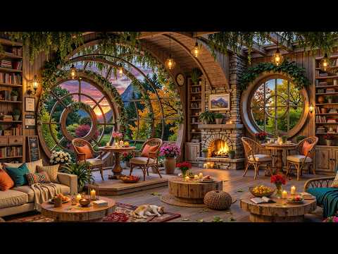 Cozy Coffee Shop Ambience ~ Jazz Relaxing Music for Studying, Work ☕ Smooth Jazz Instrumental Music