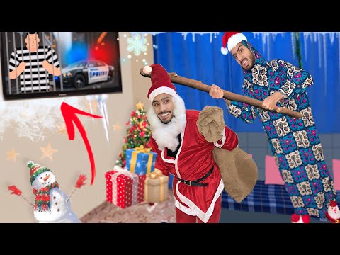 لما بابا نويل يبقا  ممعهوش فلوس يجيب هدايه في رأس السنه😂🎅