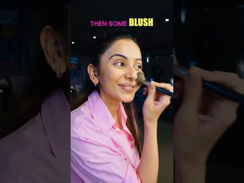 😍 READY  with  #rakulpreet #grwm #makeuptips #actress #bollywood #shorts
