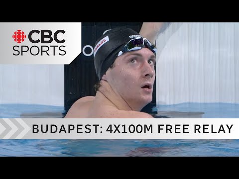 Men's 4x100m freestyle relay final at World Aquatics Short Course Championships in Budapest