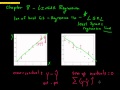 Linear Regression Concepts and Applications