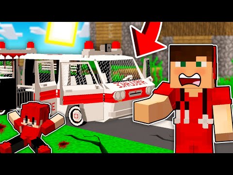 ZOSTAŁEM KIEROWCĄ KARETKI JAKO RATOWNIK MEDYCZNY W MINECRAFT?! GPLAY & LUMI