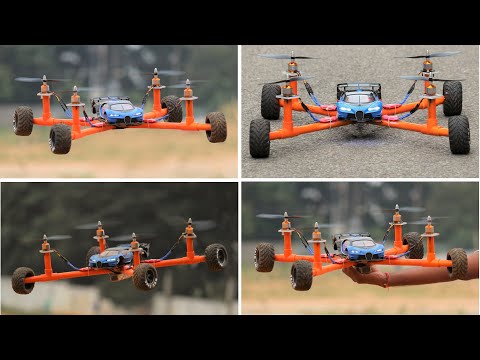 World First RC flying car - How to make a Air taxi - Airplane Car - Aeroplane - Bugatti chiron