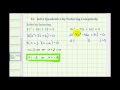 Quadratic Equations: Factoring and Solving