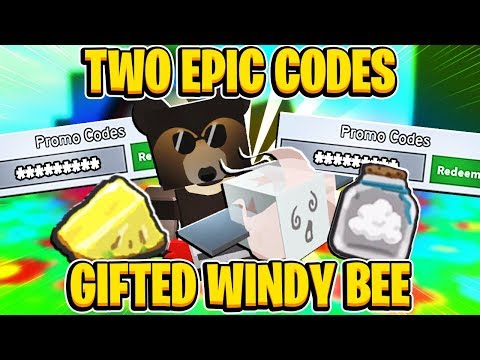 Codes For Windy Bee 2019 07 2021 - gifted windy bee roblox printable