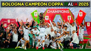 BOLOGNA CAMPEÓN COPPA ITALIA 2025 ᴴᴰ | BOLOGNA 1-0 AC MILAN