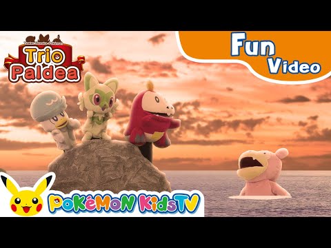 Pokémon Puppet Theater - The Paldea Trio "The Napping Trio" (Indonesian Ver.) | Pokémon Kids TV​