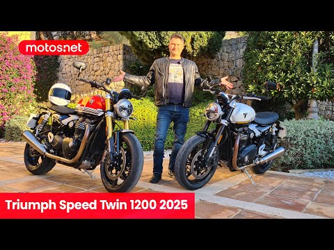 🆒 Triumph Speed Twin 1200 2025 / 105 CV, IMU y mucho más... / Presentación / Review / motos.net