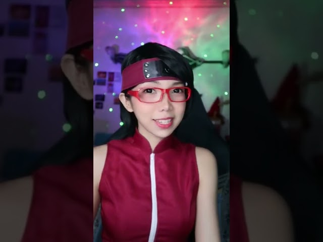 Sarada when looking at her crush :)