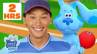 2 HOURS of Blue's Sports & Games! ⚾ w/ Josh! | Blue's Clues & You!