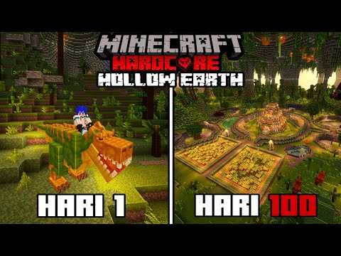 100 Hari di Minecraft Hardcore Cave Only - Petualangan di Perut Bumi