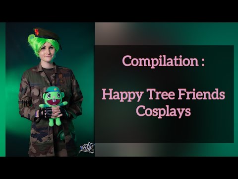 Happy Tree Friends cosplay compilation