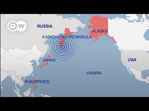 YouTube video thumbnail: Tsunami Warnings Across the Pacific: Who is at Risk and how Dangerous can it get?