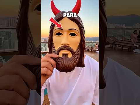 Se DISFRAZÓ de Jesús y todo se salió de CONTROL #comedia #jesús #shortsfeed