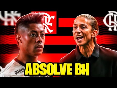 Filipe Luís absolve Bruno Henrique no Flamengo