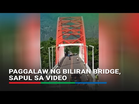 Paggalaw ng Biliran Bridge, huli sa video | ABS-CBN News