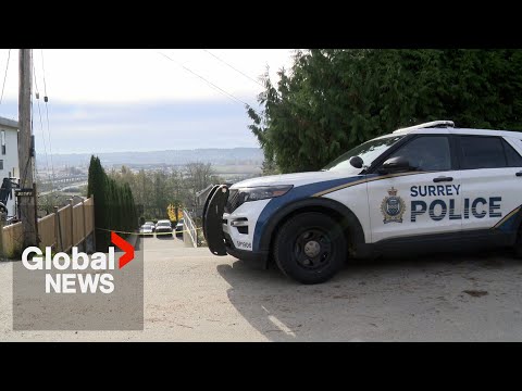 YouTube video thumbnail: Suspects Arrested in Surrey Shooting Linked to Possible Extortion
