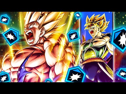 UL SSJ GOKU WITH BARDOCK CRIT BUFFS DOES GOD TIER DAMAGE! | Dragon Ball Legends