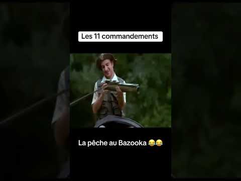 Mais il a eu cette arme ou? 🤣 #les11commandements #mickaelyoun #lapeche #humourfrancais #shorts #fyp