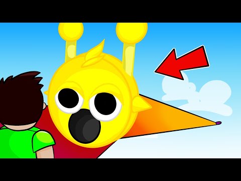 TOBOGAN SPRUNKI de 9,999,999 METROS en ROBLOX !!