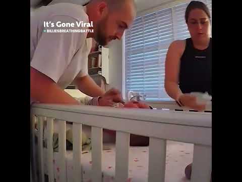 My baby disconnected her breathing tube #shortsfeed #funfordayz98 #shortfeed #shorts #baby