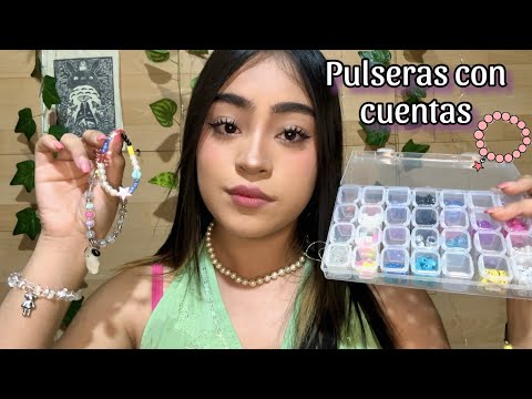 ASMR la morra castrosa del salón te hace pulseras en clase 📿💗