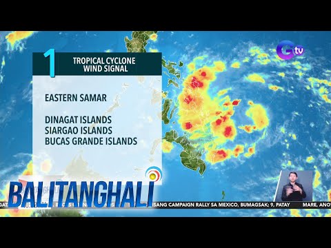 Tropical Cyclone Wind Signal No 1 Nakataas Na Sa Ilang Lugar Dahil Sa