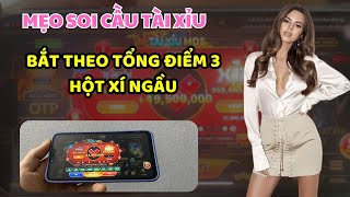 Tài xỉu b52 - cách bắt cầu tài xỉu b52, Bắt cầu theo điểm xí ngầu mang đến độ chính xác cao !