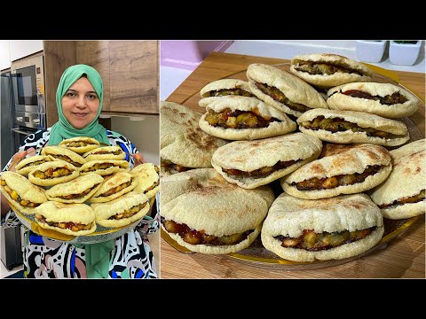 هاد السندوتشات بلا لحوم انفعوك لخرجات و كذلك كوجبة عشاء 😍 كفتة الخضر مع مخيمرات