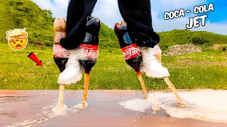 Flying with Coca Cola 🚀 Soda vs Mentos 😳ft OPPO Reno12 Pro