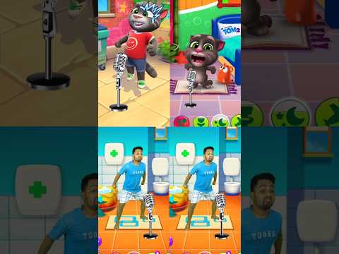 Tom Singing My Talking Tom 😅 #shorts #tom #animation #cartoon #mytalkingtom2 #cat #trending #viral