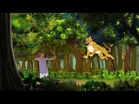 Byadher Lobh | বনদেবীর চমৎকার তরল | Bengali Animated Moral Story